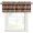 Brown, variant on Blush Pink Boho Southwestern Valances for Windows Farmhouse Kitchen Curtains Valances Rod Pocket Valance Curtains Vintage Ethnic Tribes Zigzag Tile Window Valances for Bathroom Bedroom 60"x18"
