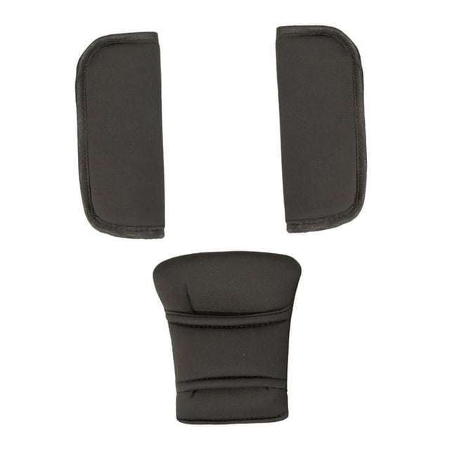 Funda de hombro para cochecito de bebé, funda suave para , protector de cojín de entrepierna, almohadillas para correa de coche