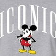 thumbnail image 3 of Mickey & Friends - Iconic - Juniors Cropped Cotton Blend T-Shirt, 3 of 5