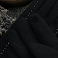 thumbnail image 3 of Lilgiuy Women Winter Gloves Fashion Solid Color Warm Knit Soft Touchscreen Windproof Gloves forWorking Running Driving Black, 3 of 5