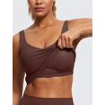 thumbnail image 4 of Top Deportivo CRZ YOGA Butterluxe Cuello en V con Relleno Taupe M, 4 of 5