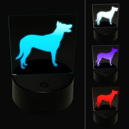 

Beauceron Dog Solid LED Night Light Sign 3D Illusion Desk Nightstand Lamp