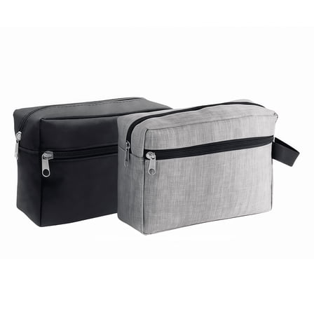 2PCS Men Toiletry Bags in Durable Waterproof Material for Travel