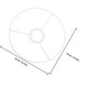 thumbnail image 2 of ADDHAT 1Jgo Marco De Redondo DIY Con Estructura Para Varios Espacios, 2 of 8
