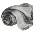 thumbnail image 3 of HomeStock Handmade Home Transitional Design 52" x 67" Woven Handloom Throw Blanket, Cozy Throw Blanket for All Living Spaces-Color:Grey, 3 of 10