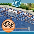 thumbnail image 3 of SmartLine 24' Round Rock Island Overlap Above Ground Swimming Pool Liner, 48"/52" Height, 25 Gauge, 3 of 6