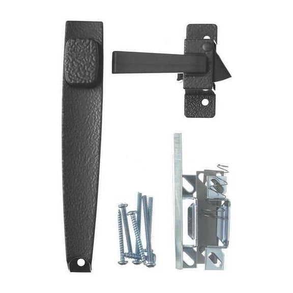 Push Button Latch,1-1/2 in.,Aluminum V398