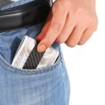 thumbnail image 2 of Yeacher Carbon Fiber Money Clip Classic Design Slim Card Holder Super Handy Mini Size, 2 of 7