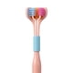 thumbnail image 5 of Cepillo de dientes de 3 caras para adultos, diseño de triple ángulo, cerdas suaves, para una limpieza bucal profunda, 5 of 7