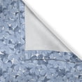 thumbnail image 5 of Ambesonne Blue Grommet Curtain, Retro Plumbago Blossoms, 50" x 72", Blue and White, 5 of 6