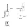 thumbnail image 3 of Small Mini Electric Solenoid Water Valve DC 12V N/C Normally Closed Air Valve Small Electric Venting Valve 15*13mm ,Offering Precision and Performance, 3 of 6