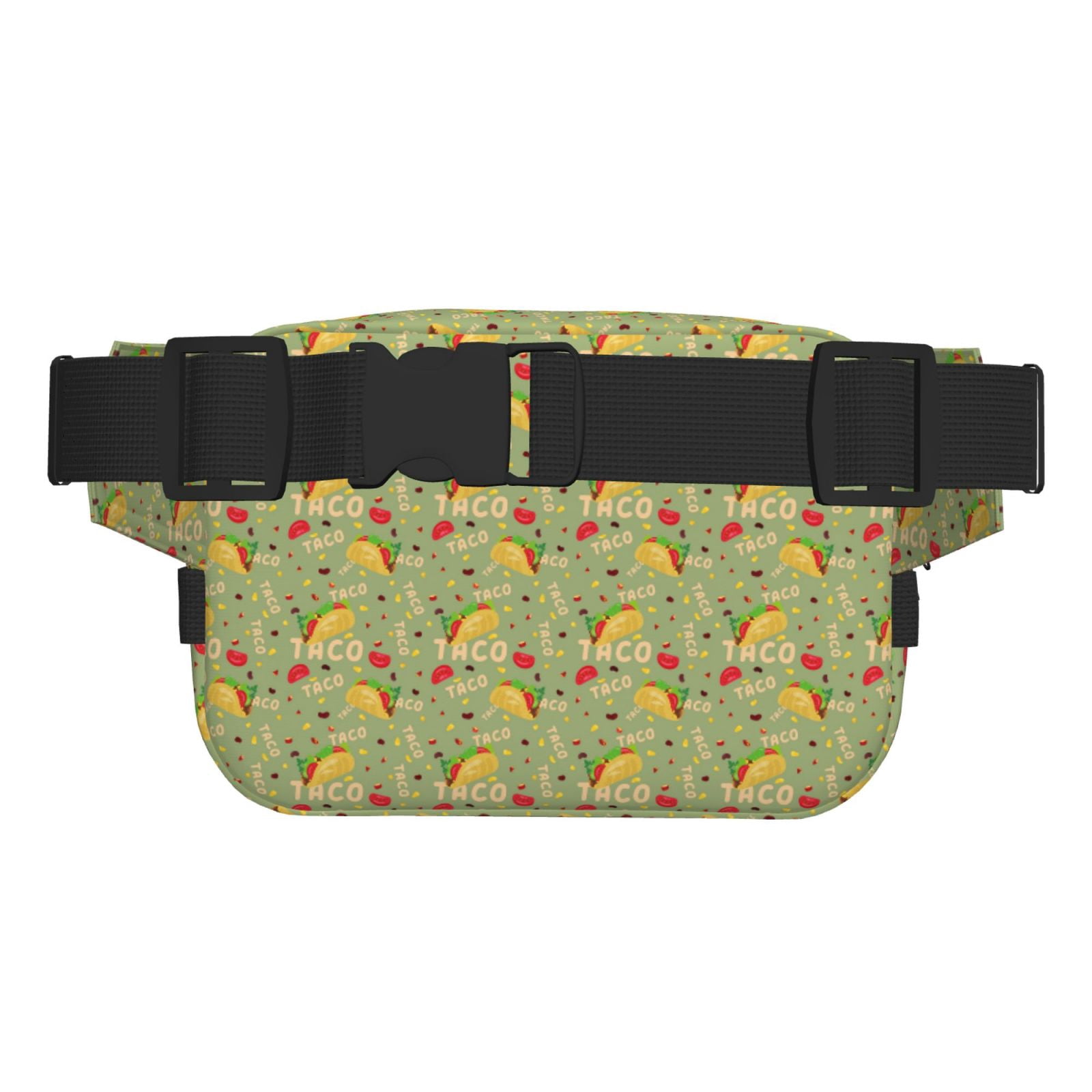 Hirioo Taco for Double Layer Waist Bag Adjustable Fanny Pack For Travel Running Hiking