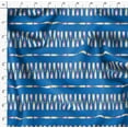 thumbnail image 4 of Soimoi Tissu Poly Georgette Bleu Imprimé par Yard 42 Pouces de Large, 4 of 5