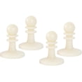 thumbnail image 1 of 4 Pcs Poteaux de Camping Isolés pour Tente, Protecteur contre la Foudre pour Camping Randonnée Randonneur (Blanc), 1 of 8