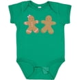 thumbnail image 3 of Inktastic Twin Gingerbread Boy and Girl Co Boys or Girls Baby Bodysuit, 3 of 5