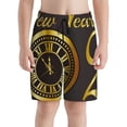 thumbnail image 2 of Cauagu 2025 New Year Print Swim Trunks for Men,Youth Boys Swim Shorts Compression Liner Beach Shorts Boys' Swimming Shorts 7-20 Years Bathing Suit-Small, 2 of 7