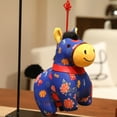 thumbnail image 6 of Tuvgenk Cute Animal Ornaments Short Plush Decorations for Home Hanging Decoration Pendant for New Years Decorations 2026, 6 of 7