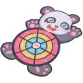 thumbnail image 1 of OULII 1 Set Portable Dart Board Multi Plastic for Children Outdoor Camping Easter, 1 of 4