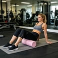 thumbnail image 4 of Foam Roller for Exercise Exercise Equipment High Density Solid Massage Foam Roller 11.81x5.91in, Portable Non Slip Muscle Relaxation Roller for Physical Therapy Yoga Pilates Post Workout Recovery, 4 of 6
