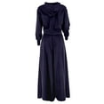 thumbnail image 4 of DHFJKG Long Skirt Sets For Women 2 Piece Outfits Long Sleeve Hooded Sweatshirts Side Slit Maxi Skirts With Pockets Spring Stylish Outfit, 4 of 5