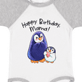thumbnail image 4 of Inktastic Happy Birthday, Mama Cute Penguins Boys or Girls Baby Bodysuit, 4 of 5