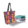 thumbnail image 2 of FORMRS Womens Canvas Tote Bag with Zipper Inner Pocket Shoulder Handbag, Purple Jar, 2 of 7