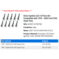 thumbnail image 2 of Direct Ignition Coil 10 Piece Kit - Compatible with 1999 - 2004 Ford F250 Super Duty 2000 2001 2002 2003, 2 of 2