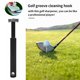 thumbnail image 5 of Toystoory Golf Groove Tool Golf Iron Club Groove Sacapuntas Golf Club Clear Tool V U 6 opciones accesorios de golf Golf negro Toystoory OD000972-06B, 5 of 6