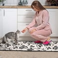 thumbnail image 3 of Pioneer Flower Floral Print Pattern Kitchen Rugs Sets Of 2,Anti Fatigue Kitchen Mat Rugs Non Slip Washable,Decorative Kitchen Floor Mats for Kitchen,Sink,Laundry,17"X30"+17"X47", 3 of 7