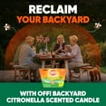 thumbnail image 3 of OFF! Scented Citronella Candle, 18 oz, 1 Count, Backyard Outdoor Candle, Burn Time up to 40 Hours, Provides Ambiance and a Gentle Glow for Outdoor Occasions, 3 of 15