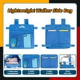 thumbnail image 2 of SupreGear Walker Side Bag, Water-Resistant Pouch, Hand-Free Storage for Folding Walkers, Seniors, Blue, 2 of 7