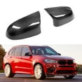 thumbnail image 2 of YUHUI1 Real Carbon Fiber Side Mirror Cover Cap Add On for BMW X5M X6M F85 F86 15-18 Ox, 2 of 6