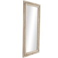 thumbnail image 6 of DecMode 24" x 54" Brown Washed Beaded Wall Mirror, 6 of 12