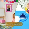 thumbnail image 5 of 1 Pc Candy Dispenser Picture Hanging Candy Frame, Gumball Machine In A Frame, Handy Fast Distribution Candies, Nuts, Dog & Cat Treats, Suitable For Birthday & Holiday Gifts, 11.73x8.31 Inch, Pink, 5 of 7
