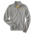 thumbnail image 1 of Sudadera de forro polar Aeropostale 1/4 para mujer gris grande, 1 of 2