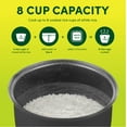 thumbnail image 6 of AROMA® 8-Cup Digital Rice Cooker & Food Steamer with Bonded Granite® Nonstick Ceramic, 6 of 12