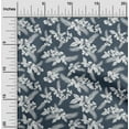 thumbnail image 2 of oneOone Georgette Viscose Teal Blue Fabric Tropical Sewing Craft Projects Fabric Prints By Yard 42 Inch Wide, 2 of 5