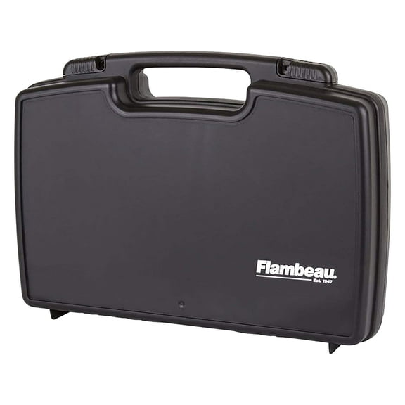 Flambeau Outdoors, 17in Large Pistol Case, 17inches, Black, Plastic