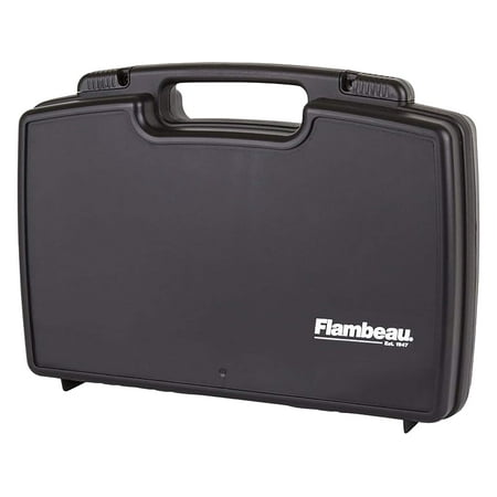 Flambeau Outdoors 17in Large Pistol Case 17inches Black Plastic