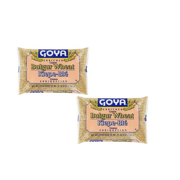 2 Pack - Goya Coarse Bulgar Wheat Trigo, 24 oz Kosher