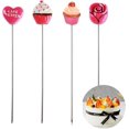 thumbnail image 1 of 4PCS Stainless Steel Cake Tester,Reusable Metal Cake Probe Cake Testing Needle,Baking Pick Sticks Tool,Metal Cake Skewer Pin Needle Sticks for Home Bakery Muffin Bread (B), 1 of 5
