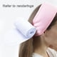 thumbnail image 5 of Diadema Cinta elástica ajustable suave Yuyangstore Maquillaje Wrap Head Terry blanco diademas faciales, 5 of 7