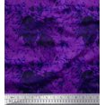 thumbnail image 1 of Soimoi Moss Tissu Georgette Feuilles & Texture Imprimé 1 Yard 42 Pouces de Large, 1 of 2