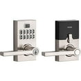 thumbnail image 3 of Electronic Lever Deadbolt Lock - Satin Nickel Finish, with Smart Code and Smart Key Technology, 3 of 10