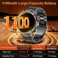 thumbnail image 6 of General 2026 New Model Features a 1100Mah Ultra-Large Battery, Designed for Men'S Outdoor Sports. It Has a 1.7-Inch High-Definition Large Screen, an Alloy Body, an LED Flashlight, Wireless Calling, 6 of 13