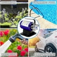 thumbnail image 6 of Water Transfer 115V 1/10HP Electric Utility Pump with Inline Hose Kit,360GPH Portable Pool Drain Self Priming Pump for Removing Water from Garden,Hot Tub,Heater,Rain Barrel, Aquariums, etc, 6 of 6