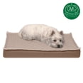 thumbnail image 4 of Furhaven Pet Products Medium 2-in-1 Water-Resistant Orthopedic Dog Bed, Sand, 4 of 13