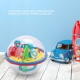 thumbnail image 3 of Laberinto esférico 3D, rompecabezas de bolas, juguetes para niños, juego de equilibrio, regalo, herramienta de entrenamiento de inteligencia, 3 of 12