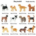 thumbnail image 2 of 12 Pcs Figurines Miniatures de Chien Figurines de Chiot Réalistes Modèles de Chien Ornements de Chiot, 2 of 7