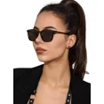 thumbnail image 1 of Lentes Clasicos De Sol Para Mujer Excelente Precio Lente Marrón Oscuro, 1 of 4